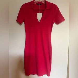Zara Collared Bodycon Dress